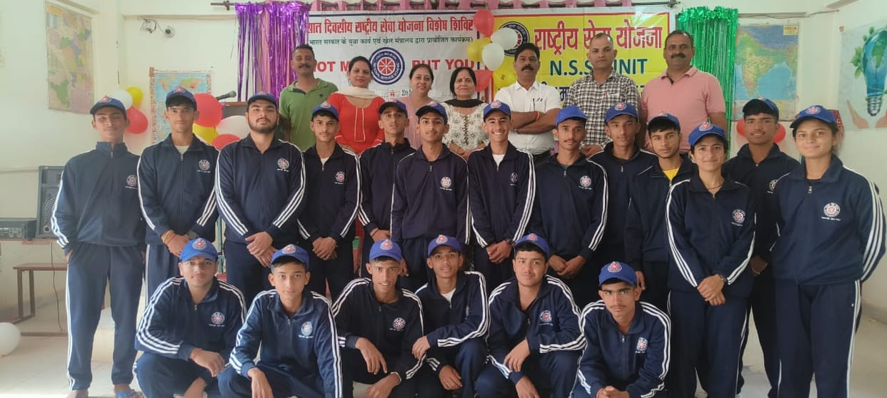 7 days nss camp begin in jamta school