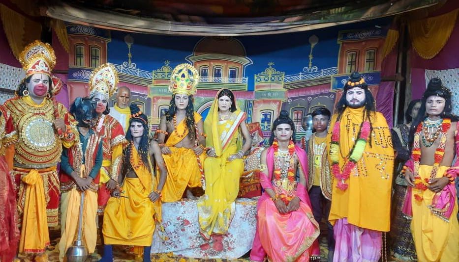 Ram's coronation takes place, Ramrajya established