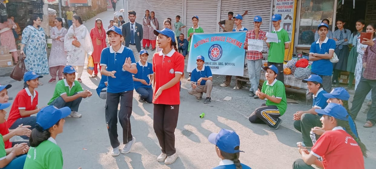 swachta programme in akm school