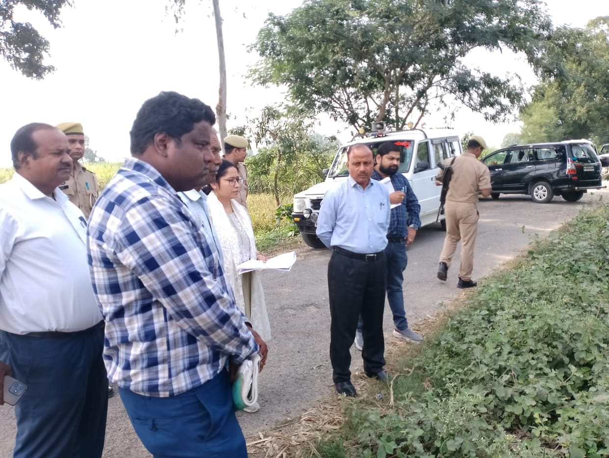 DM went to the spot and inspected on the complaint