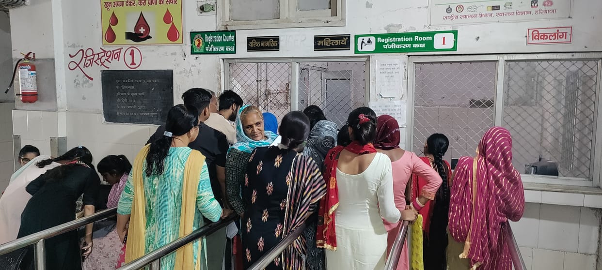 Due to change in weather, cough and cold patients increased, cough syrup ran out in the hospital