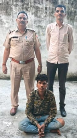 सिरोही। पीपलेश्वर महादेव मंदिर में हुई नकबजनी का 24 घंटेमें पर्दाफाश, चुराया गया सामान जब्त, 1