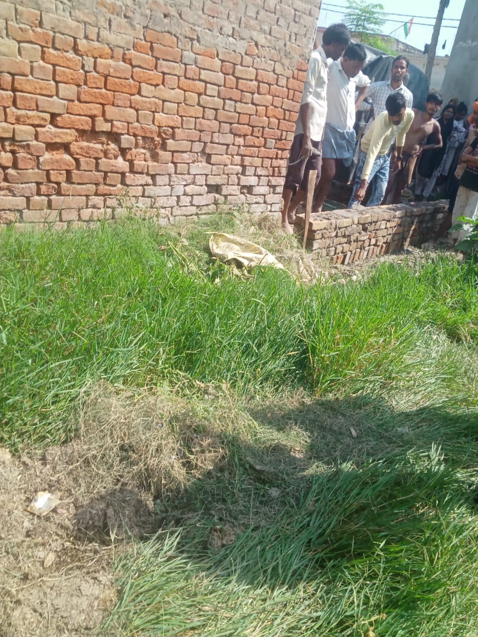 The bullies built a wall on the road, the victims appealed to the CM