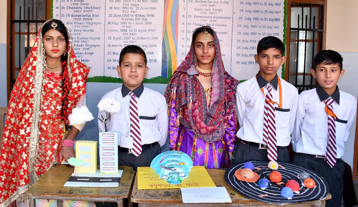 Hamirpur Children's School was the winner in the fun game