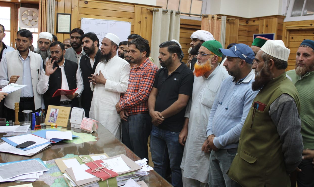 Muslim organizations took out a rally and submitted memorandum to DC