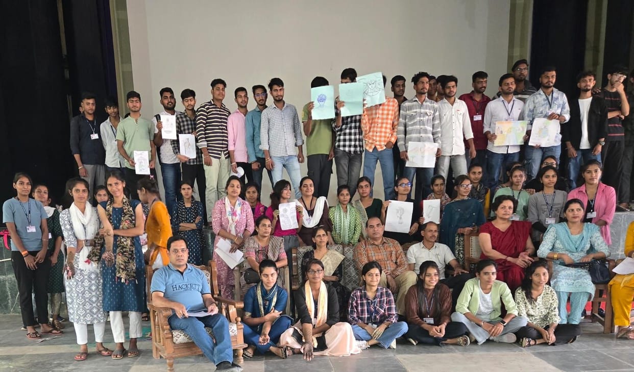 Anu first in rangoli competition