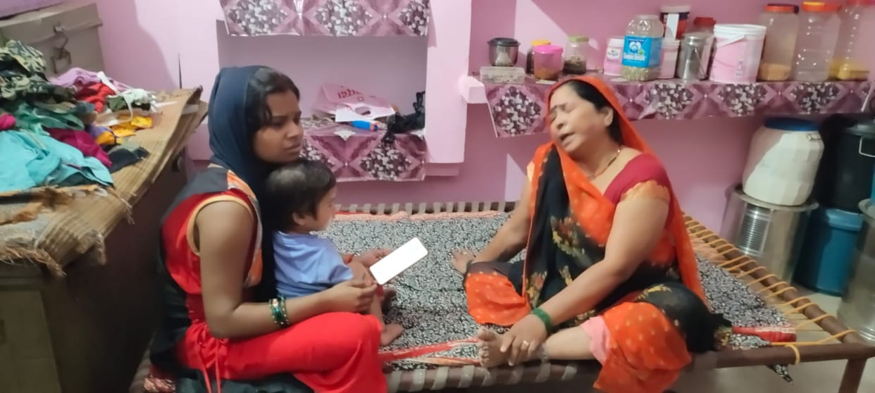 The happiness of marriage turned into sorrow