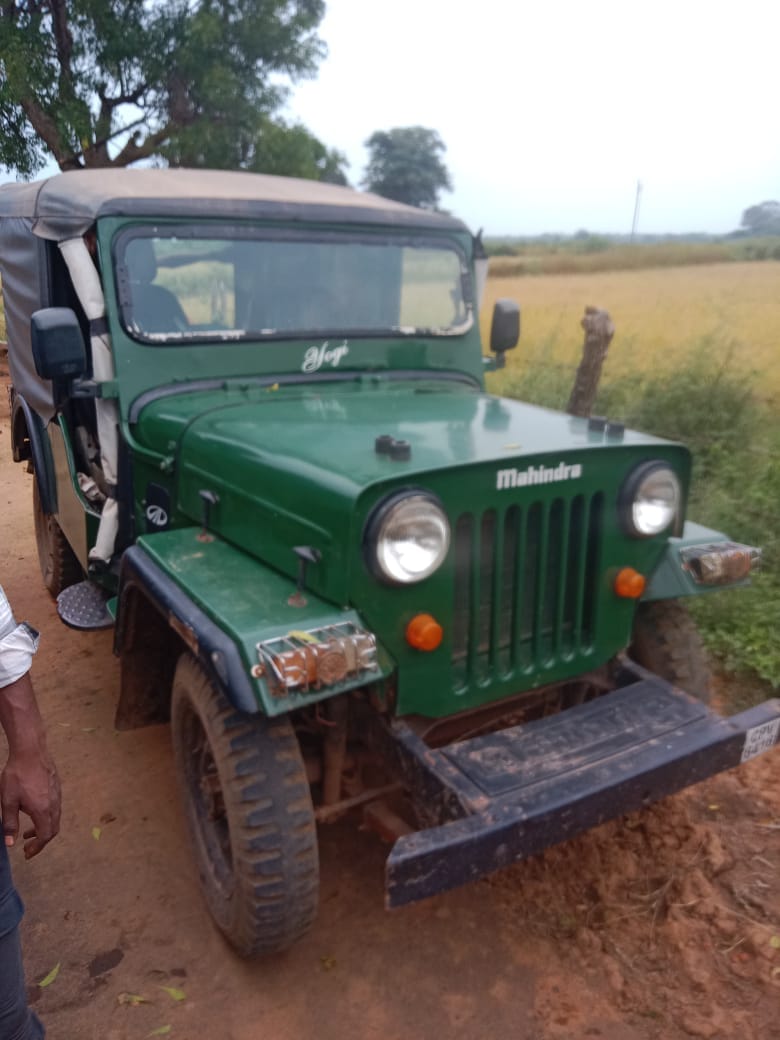 Damoh 40 year old jeep was put on contract by PHE department for hand pump improvement