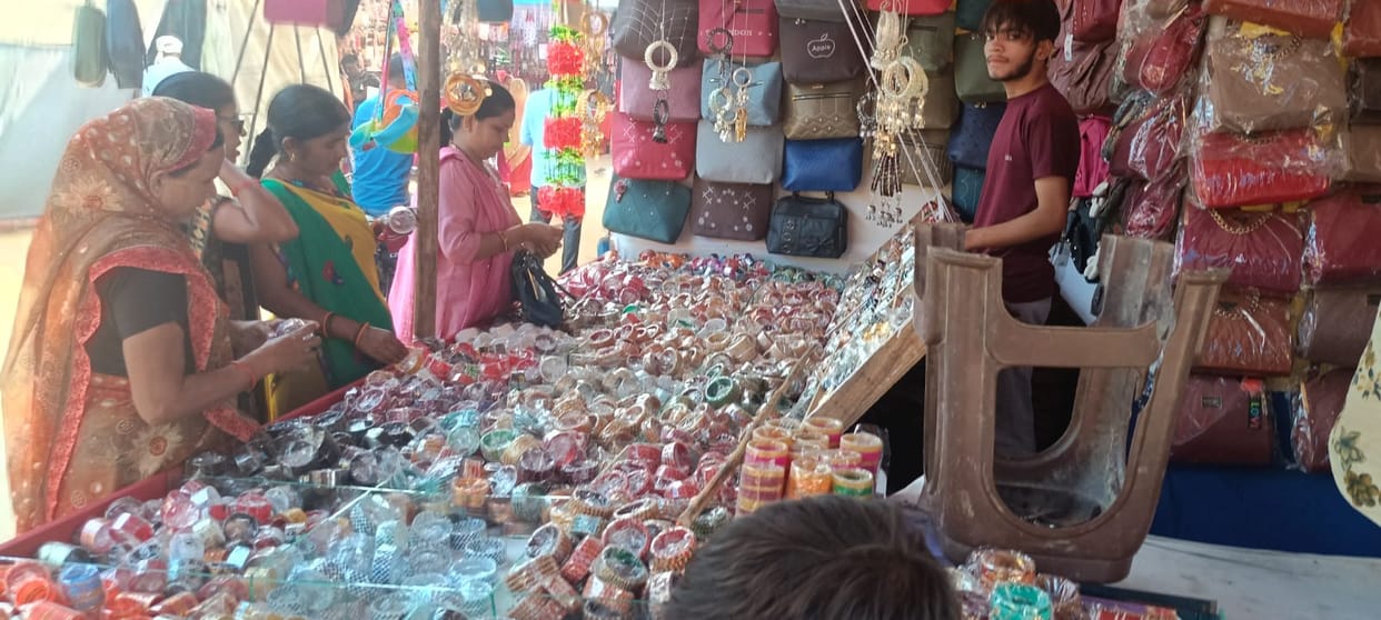 The monkey army was sent off on the last day of Bisalpur Ramlila fair