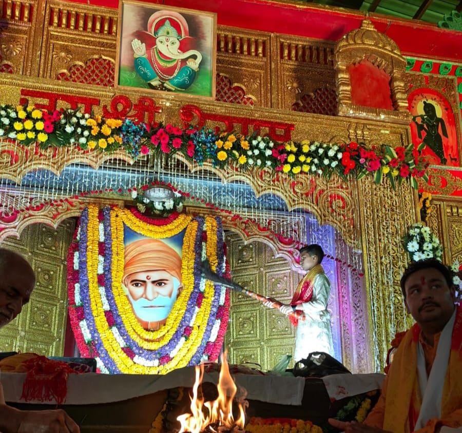 Bhandara organized at Pali Dham on the birth anniversary of Baba Jairamdas