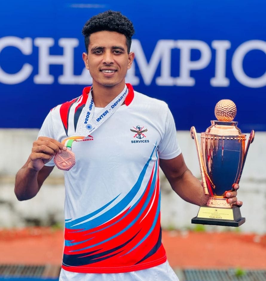 Yogesh Malik of village Premnagar selected in Hockey Indian League