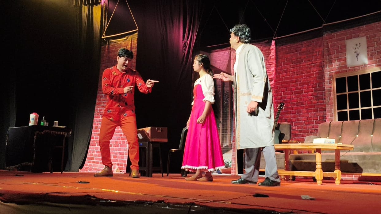 Damoh The play Marriage Proposal shows false self-esteem, 20th National Drama Festival begins