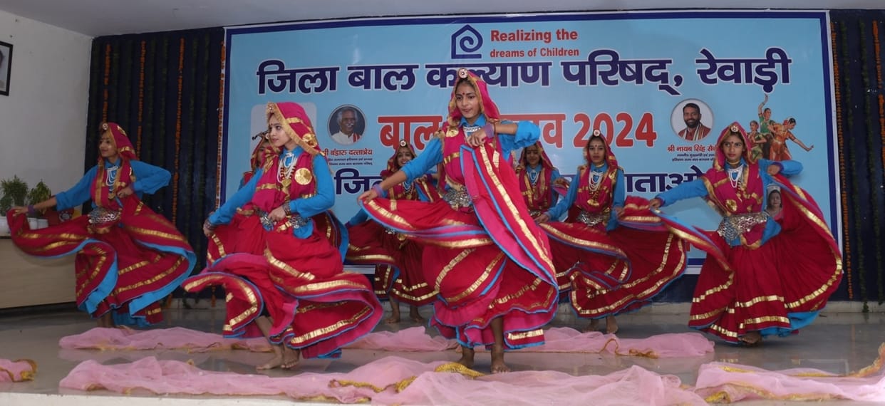 RPS Public School first in group dance