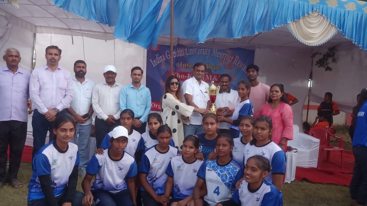 Government Women's College first in Kho-Kho competition