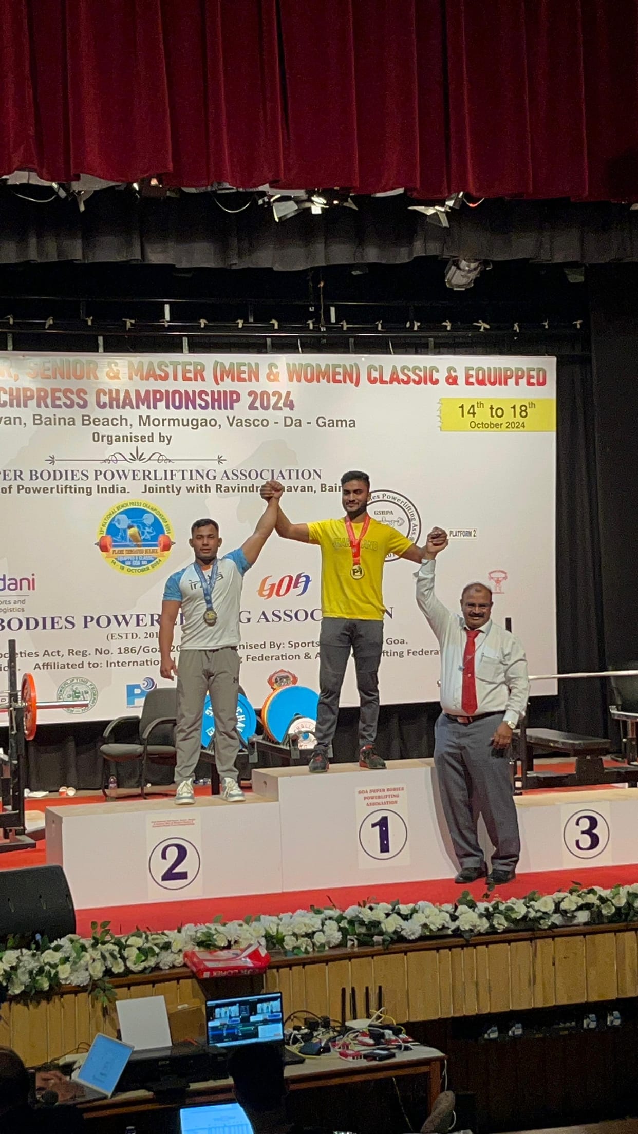 Himanshu won silver medal in Gaeva competition