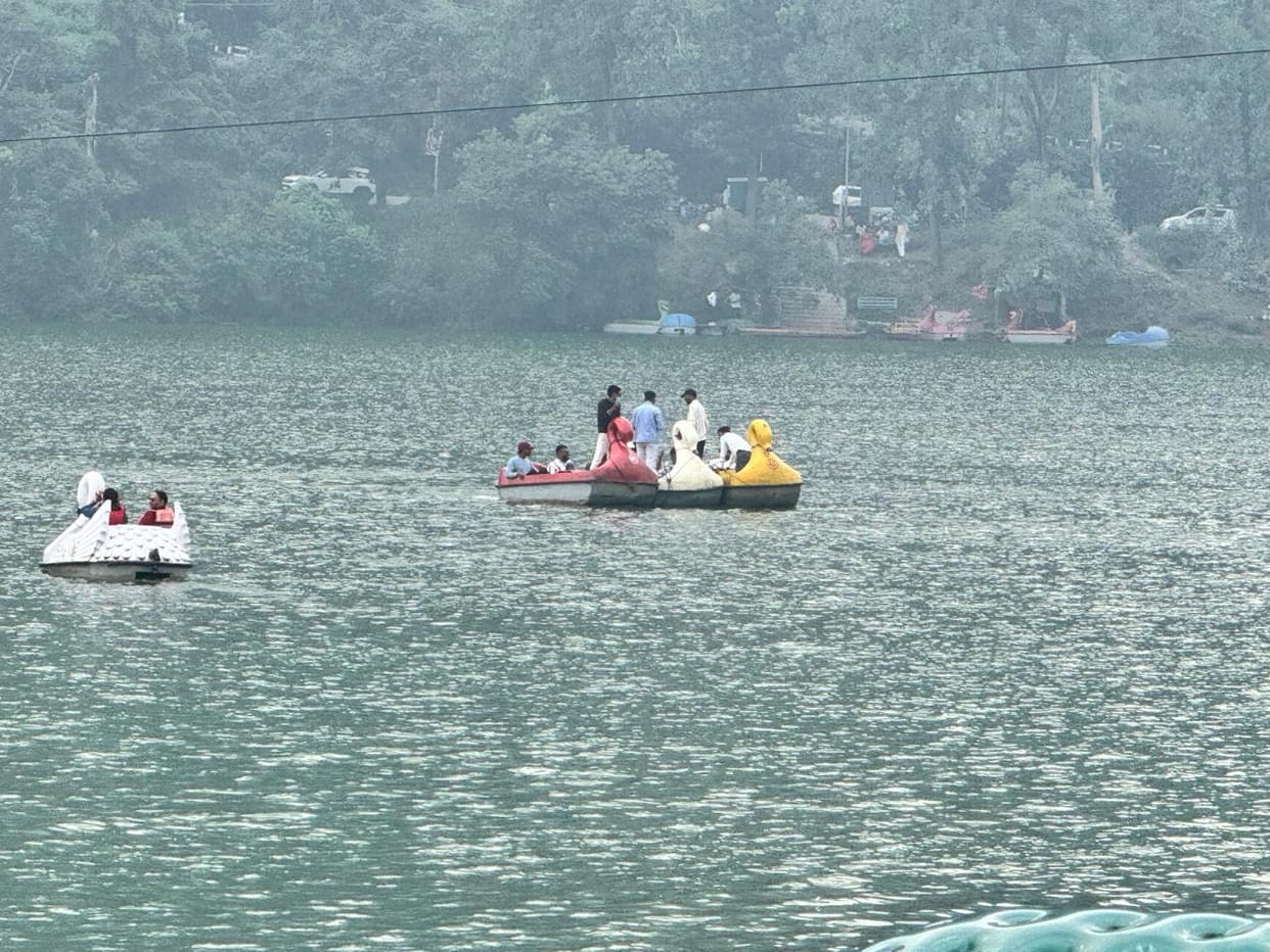 Making a reel while standing on a boat in the lake proved costly, police issued challan