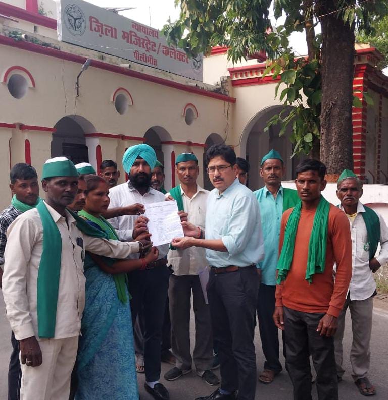 Discussion on farmers' problems in BKU Panchayat, memorandum submitted