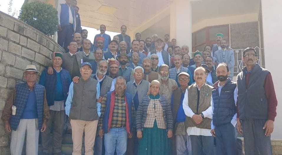 State Electricity Board Limited Pension Forum meeting, meeting in Kotgarh, pensioners honored