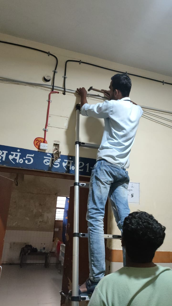 The campus is becoming safe...women's staff room is ready