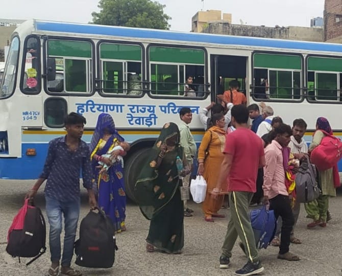 Passengers kept wandering the whole day due to lack of buses