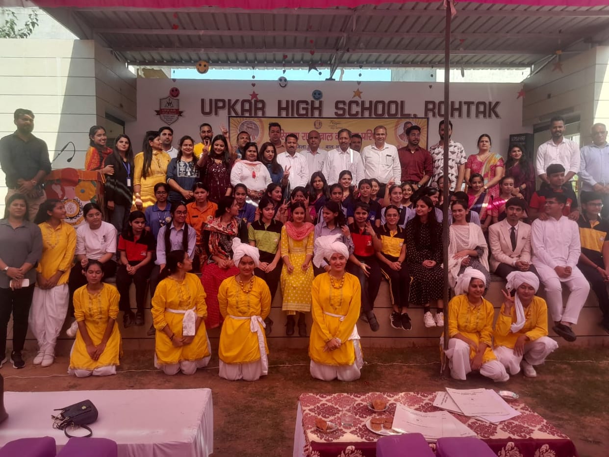 Lakshita got first place in speech competition