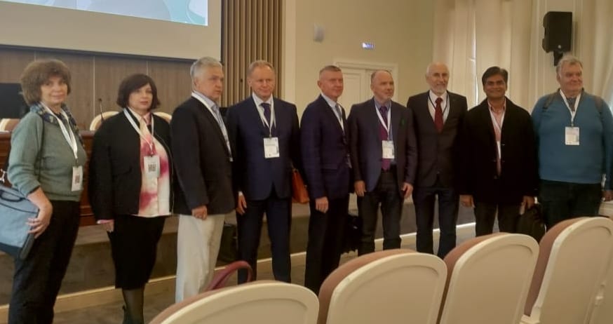 Prof. Tiwari presented research in international conference in Russia