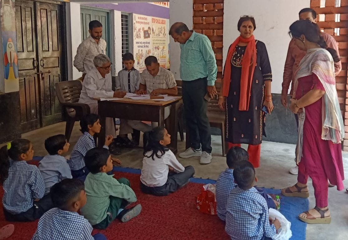 Students showed their strength in block level speed competition
