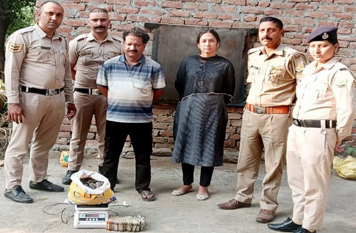 5.92 kg hashish, five lakh cash, liquor bottles recovered in Kiani