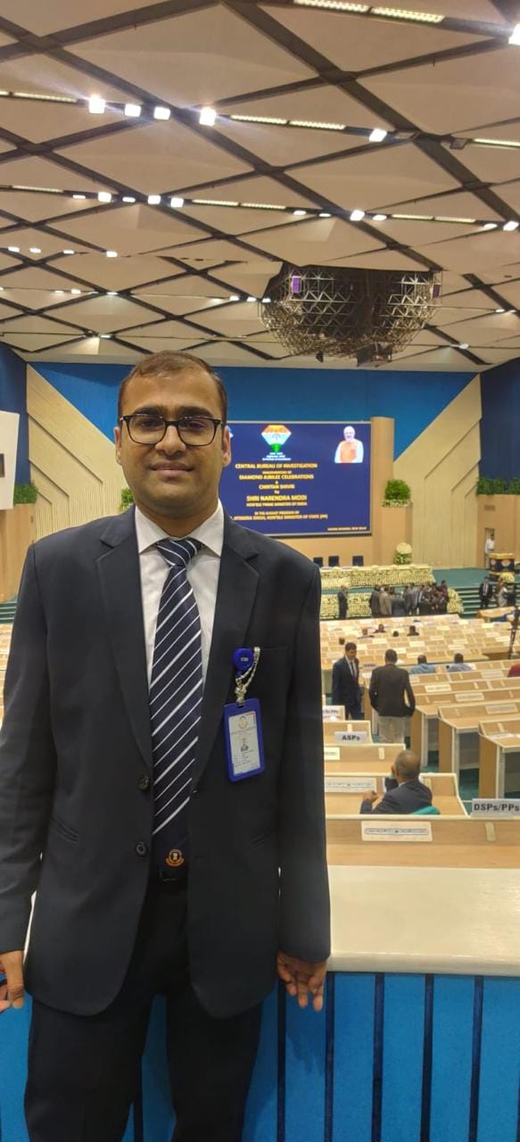 Saurabh selected for the post of CBI officer