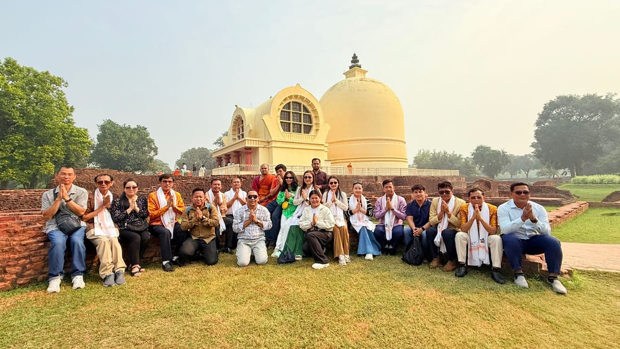 Cambodian delegation learns the uniqueness of Buddhanagari