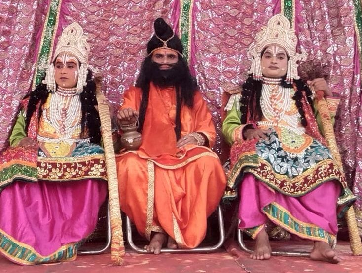 Dhanush Yagna, Parshuram-Laxman dialogue and Sita Swayamvar were staged