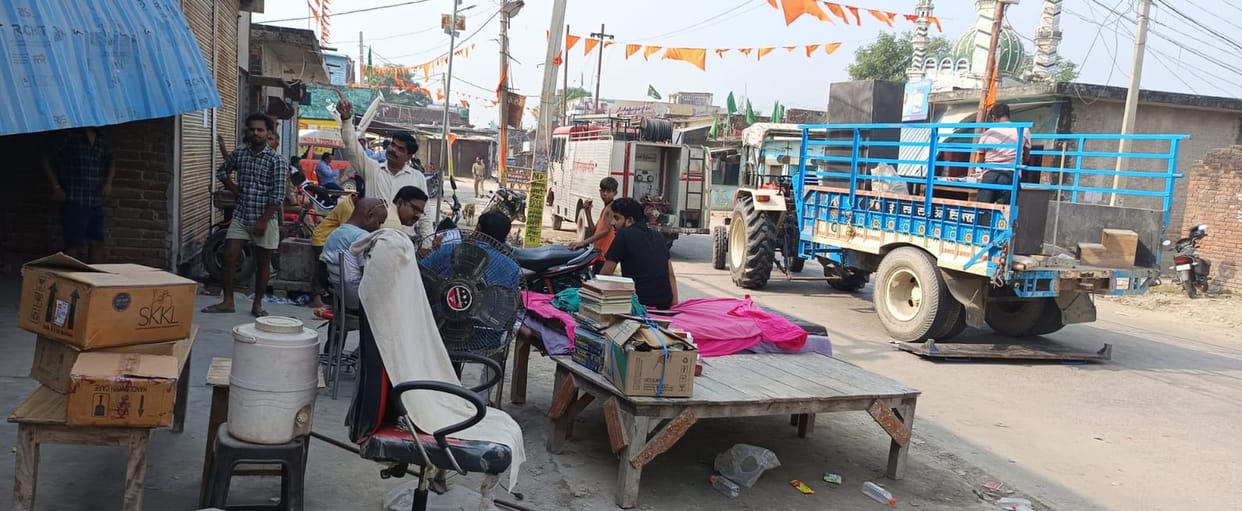 Due to fear of bulldozer, people started demolishing their own houses and shops