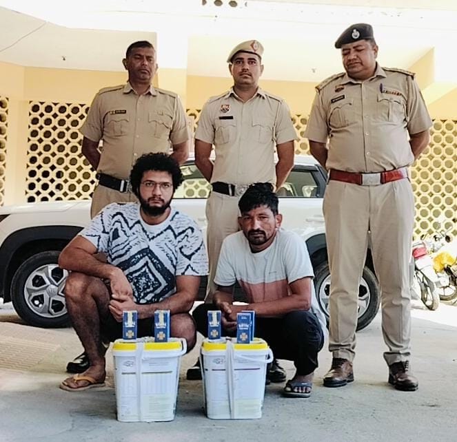 Due to the greed for money, unemployed youth became liquor smugglers, instead of bottles they were delivering illegal liquor in fruit-like packing and paint cans.