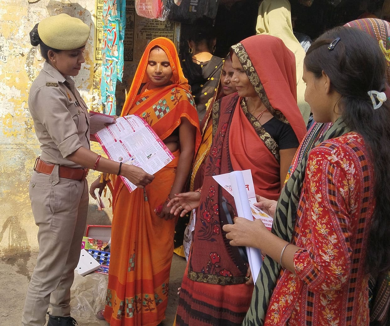 Police made women aware about safety