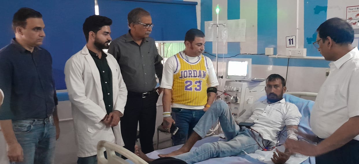 Free dialysis started in civil hospital