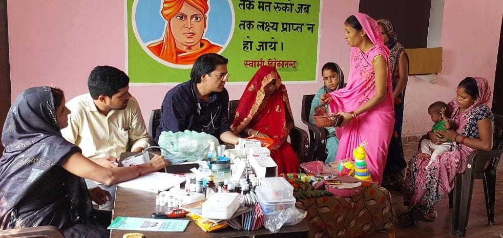 20 children and 14 pregnant women were vaccinated