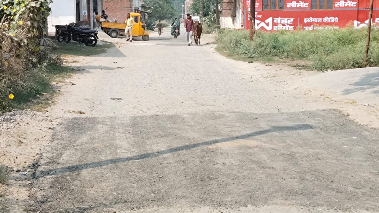 Contractors are having a field day... leaving the big potholes to be filled only the small ones