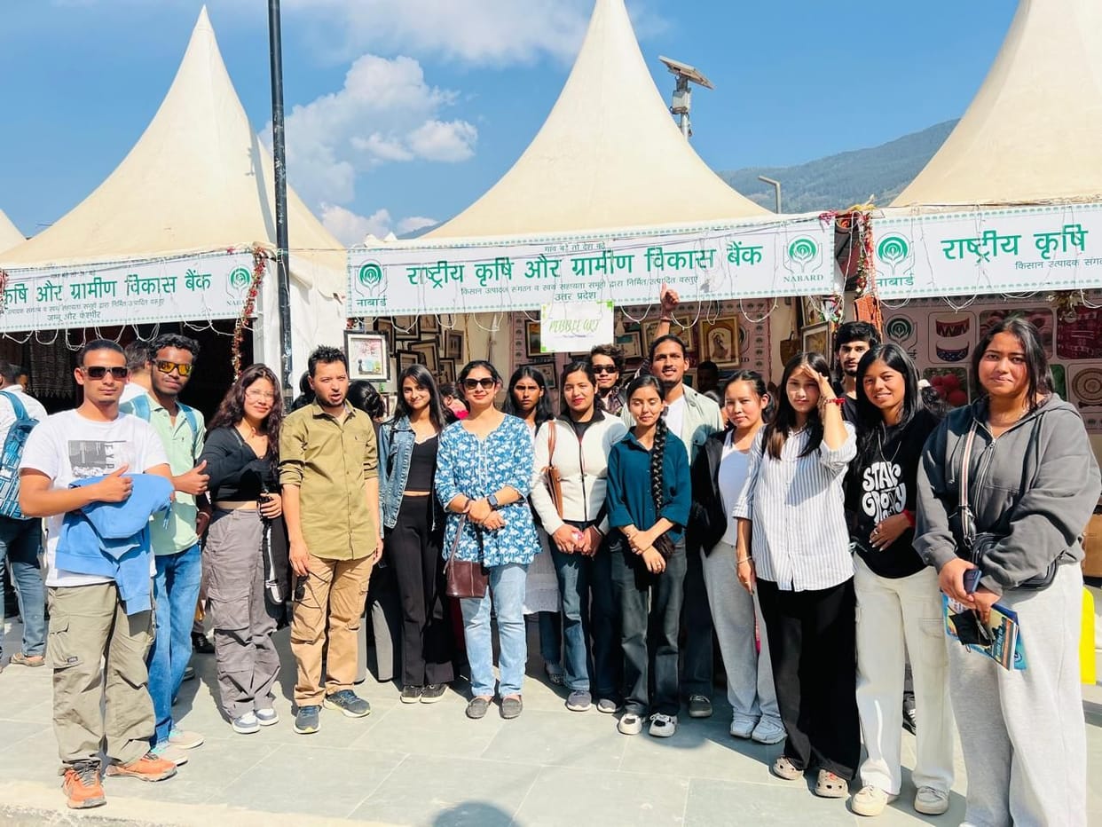 Students learned about NABARD schemes