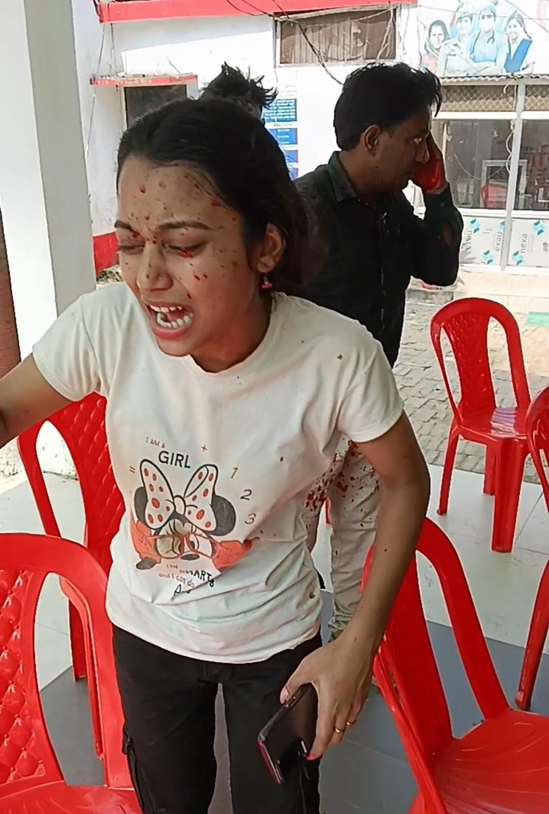 Entire family bloodied in land dispute