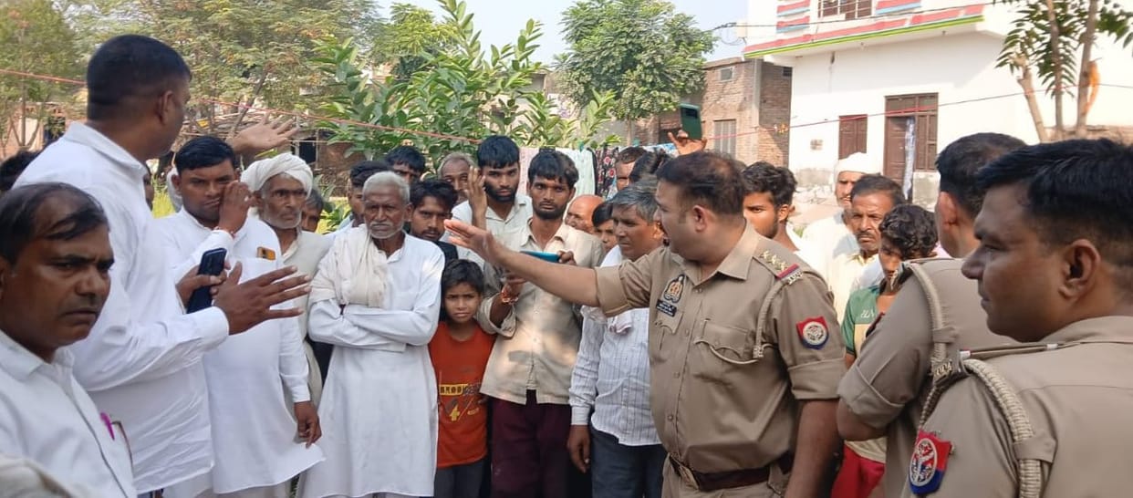 Denial of cremation of dead body, uproar