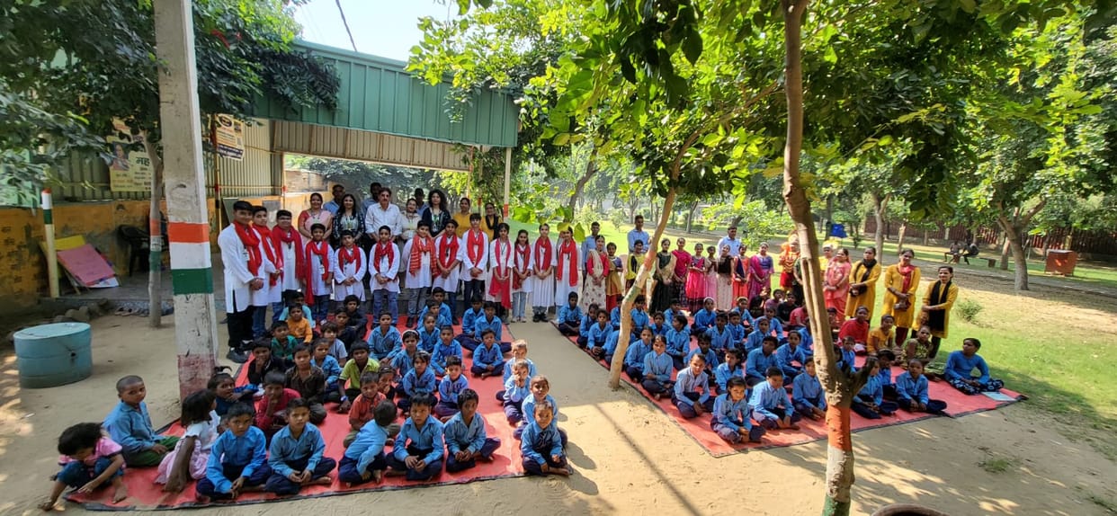 Children resolved to celebrate pollution free Diwali