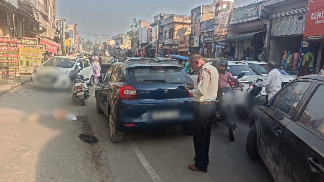 No entry of big vehicles in the market