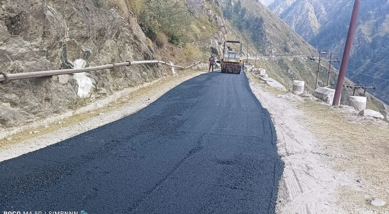 Wangtu-Kafnu road, Rs. 1.14 crore road work will be done, Kinnaur, Reckong Peo