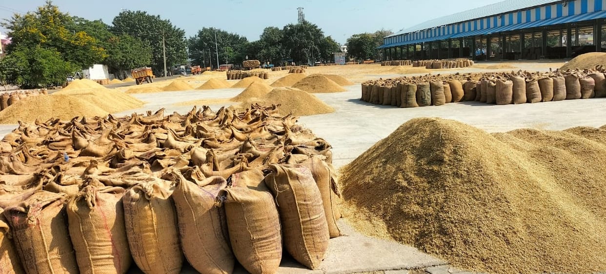 2218.56 MT paddy and 2151.65 MT millet purchased in the district