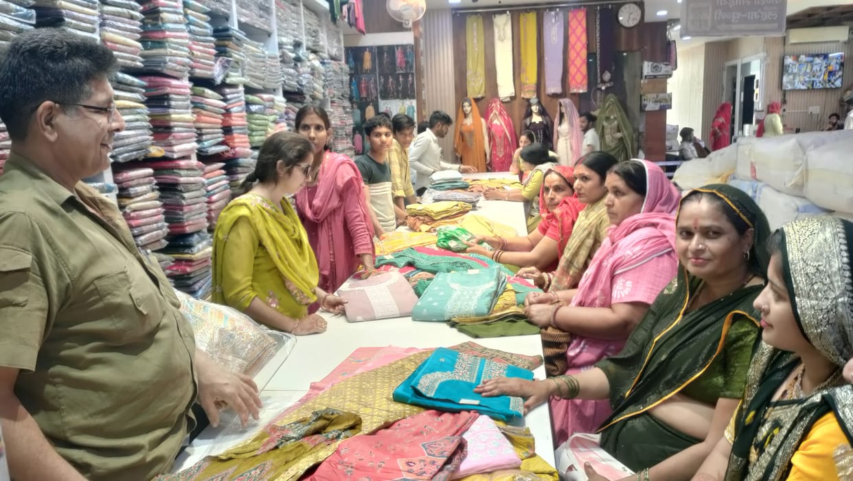 Suhagins spend 3 crores on dressing up