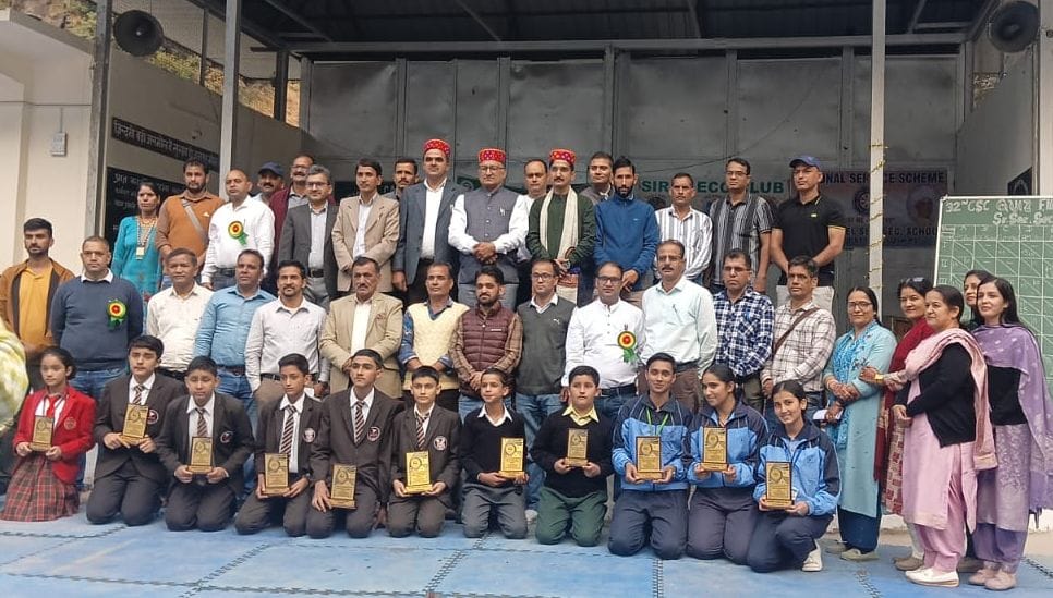 Sub-division level children's science conference, Ani, Kullu, first place in quiz competition