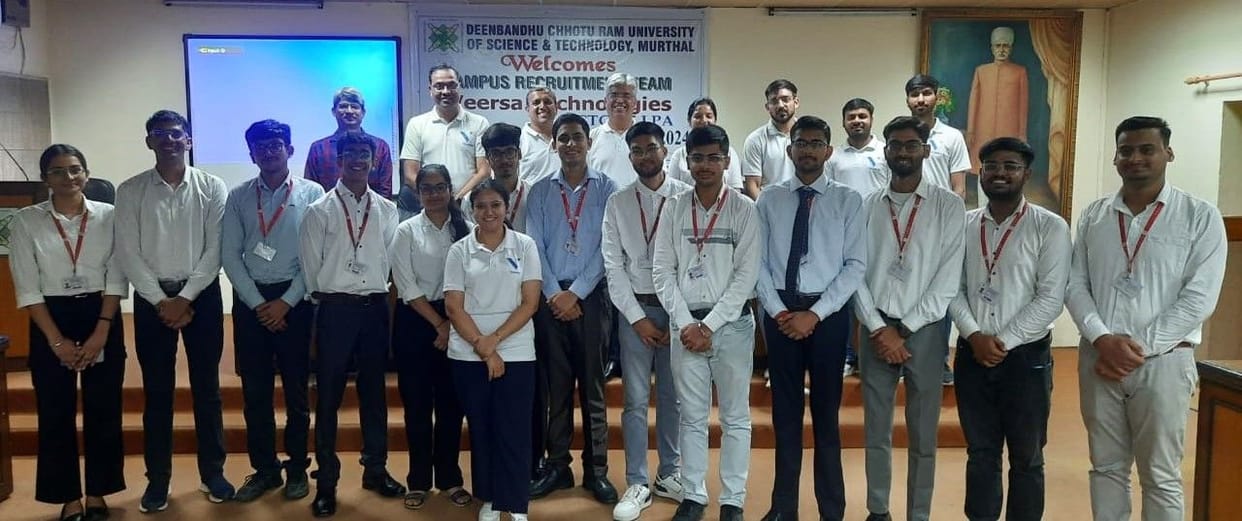 13 students of Murthal University selected in the company, will get a package of Rs 8.51 lakh