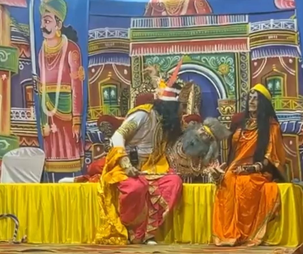 Kaikeyi asked for two promises from King Dashrath, exile for Ram and coronation for Bharat.