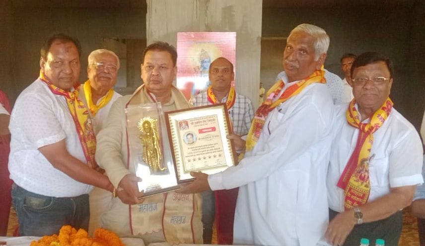 Construction work of Agrasen Bhawan will be completed soon: MLA Ghanshyam