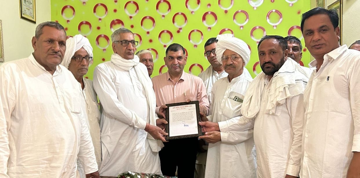 Rajaram Sharma becomes auditor of all caste binain khap